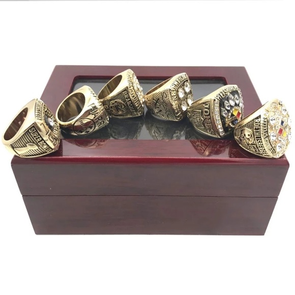Pittsburgh Steelers Champ Ring Set Fan Edition - Picture 3 of 6